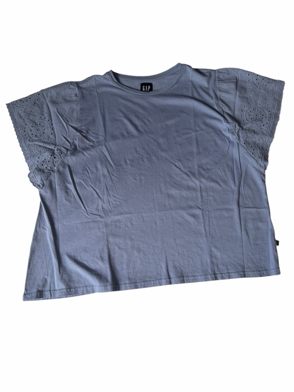 GAP Lightweight Crew Tee - Light Blue